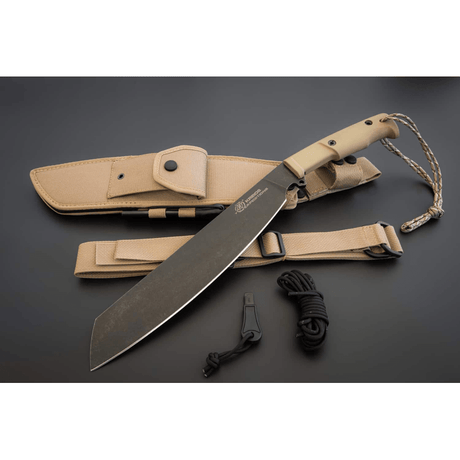 Couteau à lame fixe Extrema Ratio Kreios Expeditions acier N690 lame 324 mm kit de survie inclus