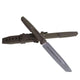 Couteau à lame fixe Extrema Ratio Mamba tanto acier N690 lame 116 mm manche Forprene