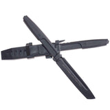 Couteau à lame fixe Extrema Ratio Mamba tanto acier N690 lame 116 mm manche Forprene