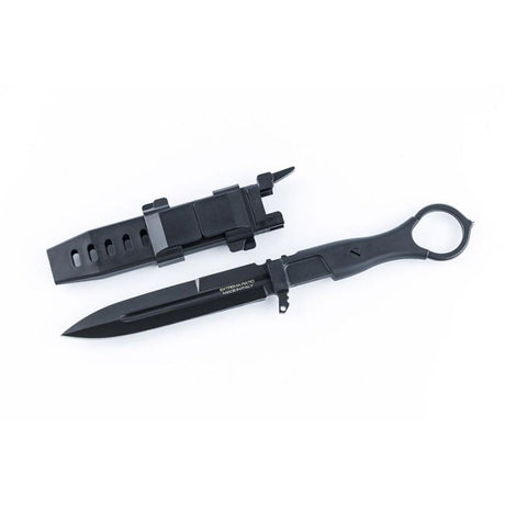 Couteau à lame fixe Extrema Ratio Misericordia acier N690 lame 118 mm pointe lance anneau de doigt