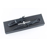 Couteau à lame fixe Extrema Ratio Misericordia acier N690 lame 118 mm pointe lance anneau de doigt