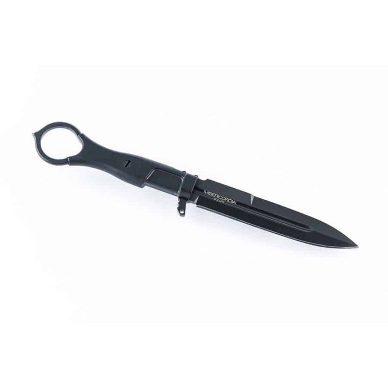 Couteau à lame fixe Extrema Ratio Misericordia acier N690 lame 118 mm pointe lance anneau de doigt