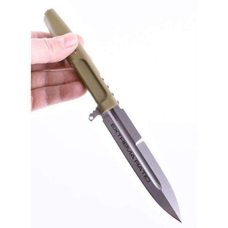 Couteau à lame fixe Extrema Ratio Requiem acier N690 lame 118 mm pointe lance