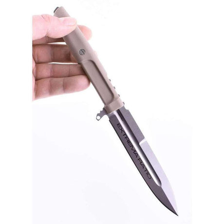 Couteau à lame fixe Extrema Ratio Requiem acier N690 lame 118 mm pointe lance