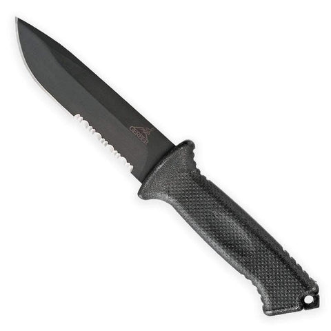 Couteau à lame fixe Gerber Prodigy acier 420HC lame 121 mm drop point brise-vitre