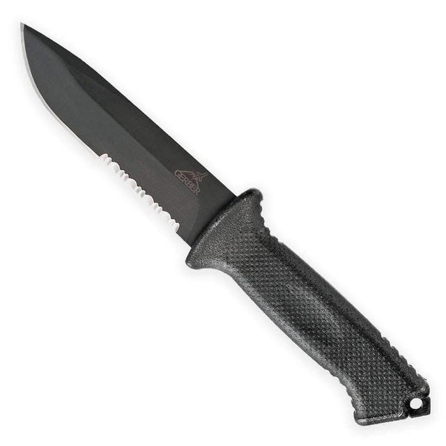 Couteau à lame fixe Gerber Prodigy acier 420HC lame 121 mm drop point brise-vitre