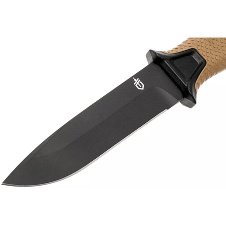 Couteau à lame fixe Gerber Strongarm acier 420HC lame 124 mm pommeau de frappe étui modulaire