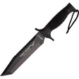 Couteau à lame fixe M-Tech First Recon acier 440 lame tanto 178 mm dos scie