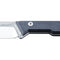 Couteau à lame fixe NN Knives Proto City drop point acier 14C28N lame 79 mm