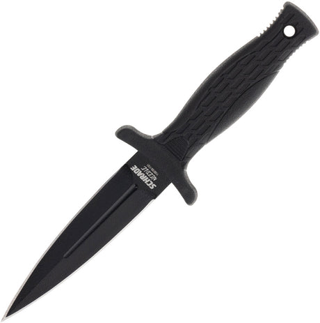 Couteau à lame fixe Schrade Needle acier AUS-8 lame dague 76 mm manche polymère