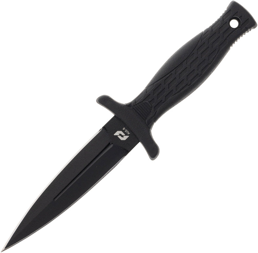 Couteau à lame fixe Schrade Needle acier AUS-8 lame dague 76 mm manche polymère