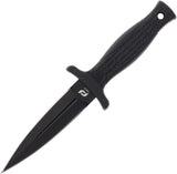 Couteau à lame fixe Schrade Needle acier AUS-8 lame dague 76 mm manche polymère