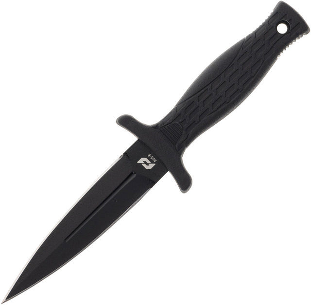 Couteau à lame fixe Schrade Needle acier AUS-8 lame dague 76 mm manche polymère