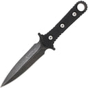Couteau à lame fixe Smith & Wesson F606 acier 8Cr13MoV lame dague 114 mm