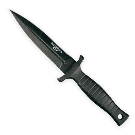 Couteau à lame fixe Smith & Wesson HRT couteau de botte lame double tranchant 124 mm