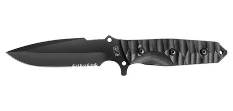 Couteau à lame fixe TB Outdoor Maraudeur Mixte G10 Toxifié acier Acier MOX lame 113 mm