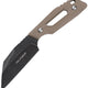 Couteau à lame fixe Tac Force TF-FIX123 acier 3Cr13 lame wharncliffe 89 mm
