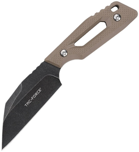 Couteau à lame fixe Tac Force TF-FIX123 acier 3Cr13 lame wharncliffe 89 mm