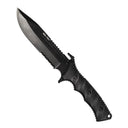 Couteau combat Mil-Tec G10 lame fixe 15 cm acier 3Cr13 Drop Point avec étui nylon