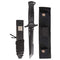 Couteau de combat Mil-Tec KM 2000 type Bundeswehr lame Tanto acier 440A 16,5 cm avec étui pivotant 360°