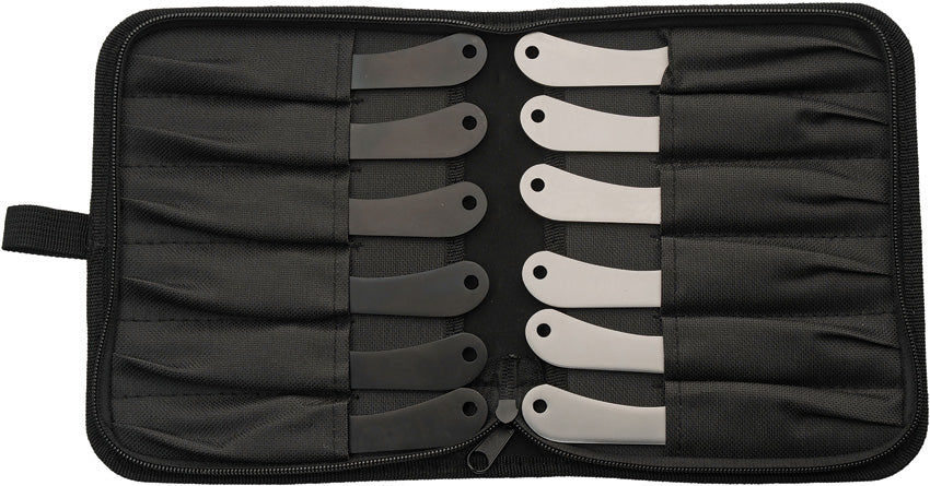 Couteau de lancer Rite Edge Rival lame 95 mm manche nylon avec étui