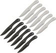 Couteau de lancer Rite Edge Rival lame 95 mm manche nylon avec étui