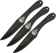Couteau de lancer Rite Edge Skull Thrower lame 102 mm manche nylon