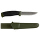 Couteau de survie Morakniv Companion MG acier inoxydable suédois lame 102 mm manche ergonomique