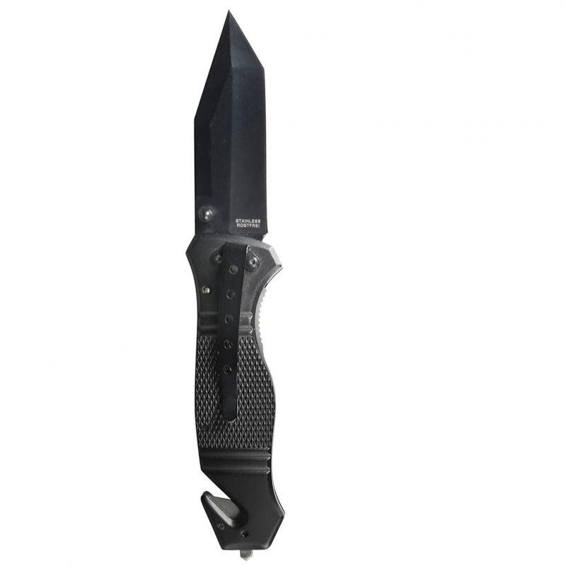 Couteau pliant Ares Black Rescue
