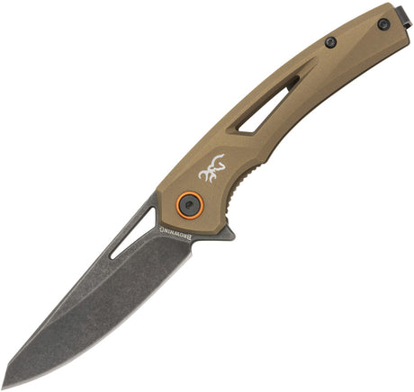 Couteau pliant Browning South Slope acier D2 lame drop point 76 mm