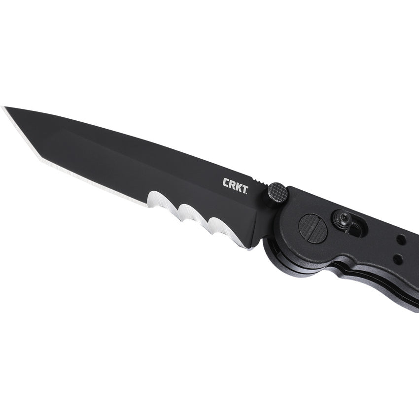 Couteau pliant CRKT M16-10XK acier 8Cr14MoV lame tanto 76 mm manche nylon
