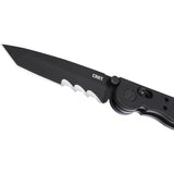Couteau pliant CRKT M16-10XK acier 8Cr14MoV lame tanto 76 mm manche nylon