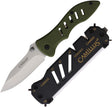 Couteau pliant Camillus Field acier 420 lame 70 mm manche nylon avec clip de poche