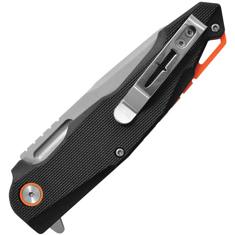 Couteau pliant Camillus Regent acier 420 lame 95 mm manche titane