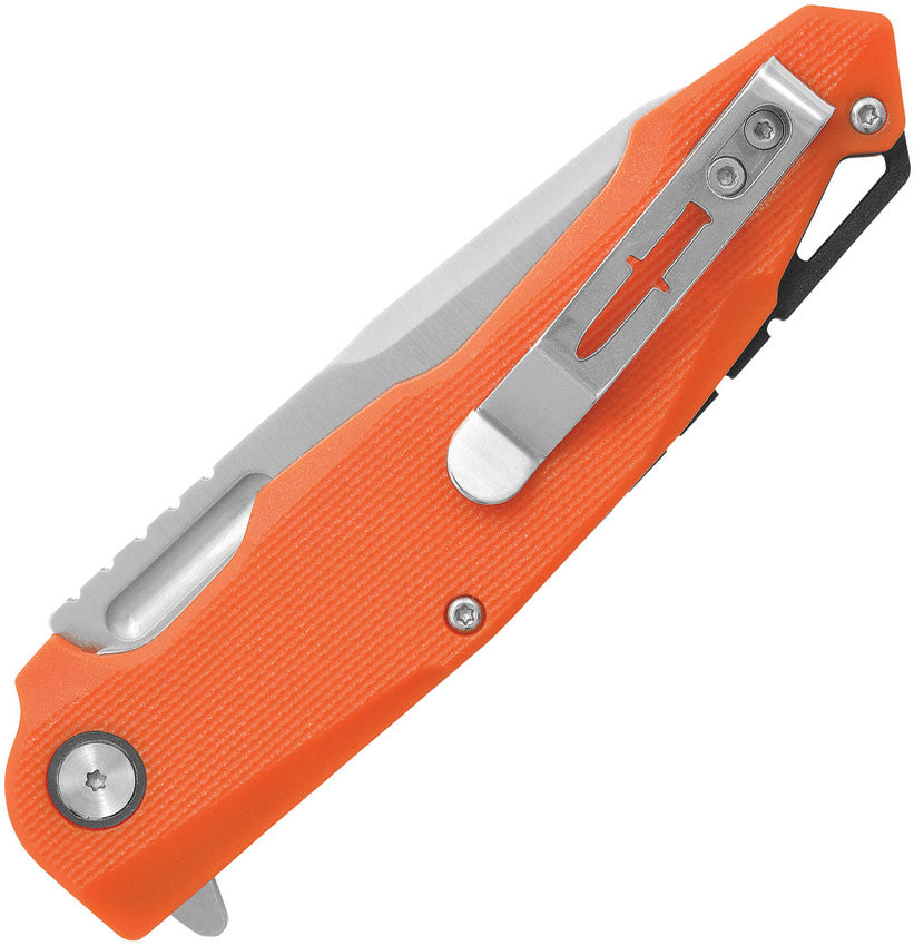 Couteau pliant Camillus Regent acier 420 lame tanto 95 mm manche titane