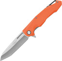 Couteau pliant Camillus Regent acier 420 lame tanto 95 mm manche titane