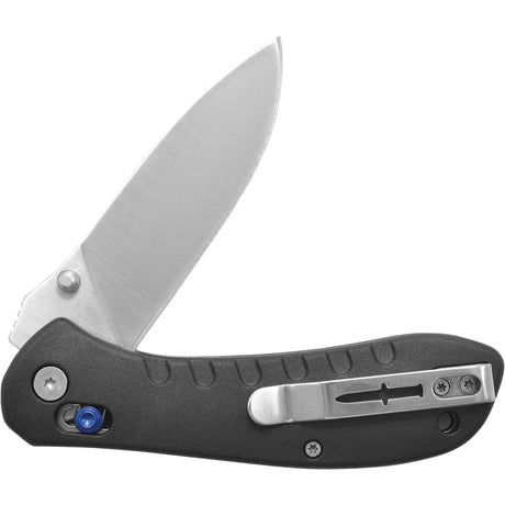 Couteau pliant Camillus Rovax acier 420 lame 83 mm manche titane avec clip de poche