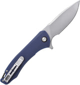Couteau pliant Camillus Scivik acier 420 lame drop point 83 mm manche titane