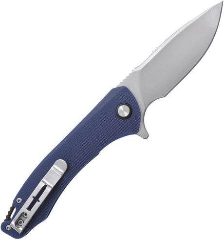 Couteau pliant Camillus Scivik acier 420 lame drop point 83 mm manche titane