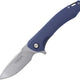 Couteau pliant Camillus Scivik acier 420 lame drop point 83 mm manche titane