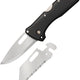 Couteau pliant Cold Steel Click-N-Cut acier 420J2 lame bowie 64 mm