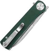 Couteau pliant Dreamtech D3896 acier D2 lame drop point 83 mm manche G10
