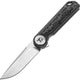 Couteau pliant Dreamtech D3897 acier D2 lame drop point 83 mm manche micarta
