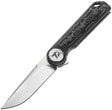 Couteau pliant Dreamtech D3897 acier D2 lame drop point 83 mm manche micarta