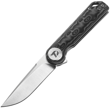 Couteau pliant Dreamtech D3897 acier D2 lame drop point 83 mm manche micarta