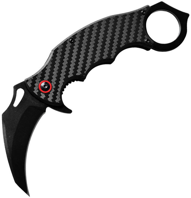 Couteau pliant ElitEdge Karambit 10-B020 acier 8Cr13MoV lame karambit 64 mm