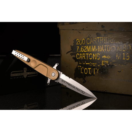 Couteau pliant Extrema Ratio BD2 Contractor acier N690 lame 94 mm double tranchant