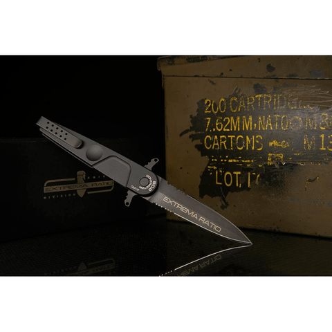 Couteau pliant Extrema Ratio BD2 Contractor acier N690 lame 94 mm double tranchant