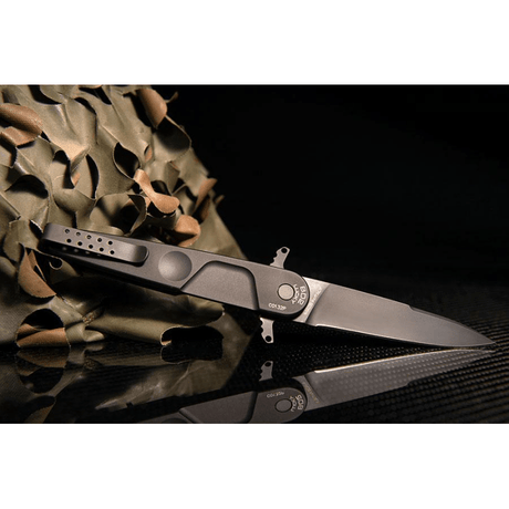 Couteau pliant Extrema Ratio BD2 Lucky acier N690 lame 96 mm pointe lance