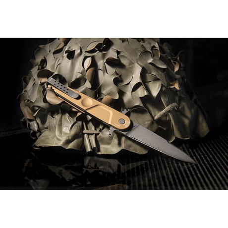 Couteau pliant Extrema Ratio BD2 Lucky acier N690 lame 96 mm pointe lance